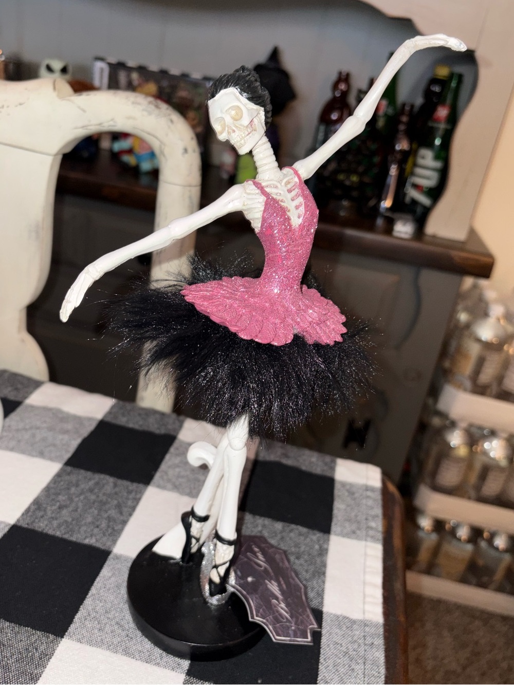 Bella Luxx Skeleton Ballerina Halloween Décor